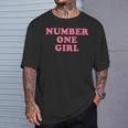 Number One Girl Tシャツ 彼への贈り物