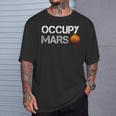Occupy Mars シャツ Tシャツ 彼への贈り物