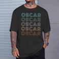 Oscar Rétro Prénom T-Shirt Cadeaux pour lui