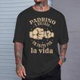 Padrino Y Ahijado Un Pacto Por Laida Bautizo Ahijado Camiseta unisex Regalos para él