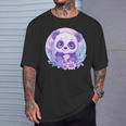Panda Entouré De Fleurs Pour Enfants T-Shirt Cadeaux pour lui