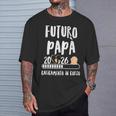 Papà 2026 Gravidanza Padre Futuro Papà 2026 Loading Maglietta Regalos para él