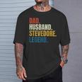Papá Maridotevedore Leyenda Trabajador Portuario Estibador Camiseta unisex Regalos para él