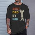 メンズ Par Golf Best Dad Tシャツ 彼への贈り物