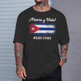 Patria Yidaos Cuba Bandera Gratis Cuba Camiseta unisex Regalos para él