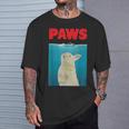 Paws Bunny 面白いパロディ ウサギ好きのギフト Tシャツ 彼への贈り物