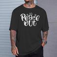 Peace Out Meme Tシャツ 彼への贈り物