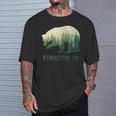 Pendleton Beartate Of Oregon Pacific Nw 野生動物 Tシャツ 彼への贈り物