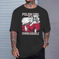 Polonia Polska Poland Polaca Bandera Camiseta unisex Regalos para él