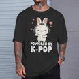 Powered By Kpop Rabbit韓国ポップマーチ K-Popグッズ Tシャツ 彼への贈り物