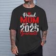 Proud Mom Of A Class Of 2025 Graduate Senior Graduation T-Shirt Gifts for Him