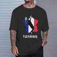 Racketports Coach フランス国旗 チーム フランス テニス Tシャツ 彼への贈り物