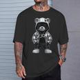 Rap Bear Collector Style Reflective Hip Hop Teddy With Bling T-Shirt Gifts for Him Rap Bear Collector Style Reflective Hip Hop Teddy With Bling T-Shirt Gifts for Him