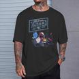 Regalo Divertido De Personajes De La Películachool Ofillains Camiseta unisex Regalos para él