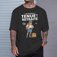 Retraite Retraitéacances Tenue Uniformeoyages T-Shirt Cadeaux pour lui