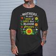 Retro Floral Mama Flower Happy Mother's Day Girls T-Shirt Gifts for Him