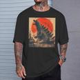 Retro Vintage Japanese Legendary Monster Kaiju T-Shirt Gifts for Him