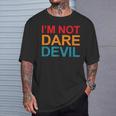 Ropa I'm Not Daredevil Camiseta unisex Regalos para él