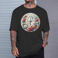 Rosario Rodeado De Flores Camiseta unisex Regalos para él