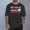 Rugby Don't Make Me Use My Rugby Momボイス。 長袖tシャツ Tシャツ 彼への贈り物
