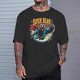 S Gráficas Divertidas Deuper Bear Camiseta unisex Regalos para él