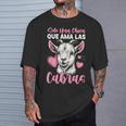 Solo Una Chica Que Ama Las Cabras Amante De Cabras Camiseta unisex Regalos para él