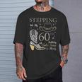 Steping Into My 60Th Birthday With God's Grace And Mercy Tシャツ 彼への贈り物
