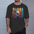Tabla Deurf Fresca Para Hombres Es Niños Tabla Deurfurfista Camiseta unisex Regalos para él