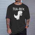 Tea-Rex Dino レジャー ファン クール Tシャツ 彼への贈り物