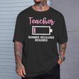 Teacherummer Recharge Required シャツ Tシャツ 彼への贈り物