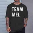 Team Mei 名前 Tシャツ 彼への贈り物