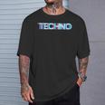Techno Edm Music Rave Party Raver Dj テクノハウス Tシャツ 彼への贈り物