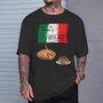 That's Amore ピザ パスタ好き イタリア料理 イタリア国旗 Tシャツ 彼への贈り物