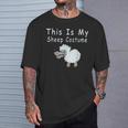 This Is Myheep Costume 羊の皮を被った狼 面白い羊 Tシャツ 彼への贈り物