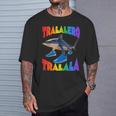 Tralalero Tralala イタリアンブレインロットミーム Tシャツ 彼への贈り物