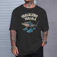 Tralalero Tralala イタリアンブレインロットミーム Tシャツ 彼への贈り物