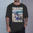 Tralalero Tralala Shark Italian Brain Rot Meme T-Shirt Gifts for Him