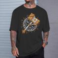 Trenikingo Para Ragnarok Odin Dios Marca Camiseta unisex Regalos para él