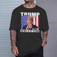 Trump The Best Is Yet To Come アメリカの国旗 ドナルド・トランプ Tシャツ 彼への贈り物