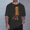 Tung Tung Tung Sahur Elegant Meme S T-Shirt Geschenke für Ihn
