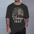 Vintage 1964 愛国的なイーグル、61歳の誕生日、アメリカ国旗 Tシャツ 彼への贈り物