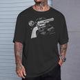 Vintage Patent Print 1839 Revolver Western Gun Camiseta unisex Regalos para él