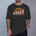 Vóleibol Evolución Retroolleyballoleibol De Playa In Mangas Camiseta unisex Regalos para él