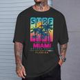 Wear Miami Florida Miami Colorfulunrise Graphic Tシャツ 彼への贈り物
