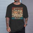 I Woke Up Sexy As Hell Again Saying Sarcastic Holiday T-Shirt Gifts for Him