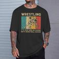 Wrestling It's What Do ビンテージレスリングレスラー Tシャツ 彼への贈り物