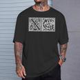 Xg イニシャルx G 名前 姓 尾魔術学 尾剖学 Tシャツ 彼への贈り物