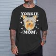 Yorkie Mom Mummy Mama Mum Mommy Mother T-Shirt Gifts for Him