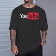 Youtuba マーチングバンドシャツ キャンプ チューバ ペップラリー ファニーメンバー Tシャツ 彼への贈り物