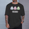 うんこ くん《3 スリー》【Unko】うんち ポップ ゆるくて かわいい キャラクター イラスト Tシャツ 彼への贈り物